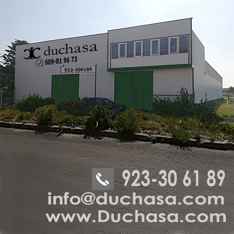 Fachada nave Mamparas Duchasa